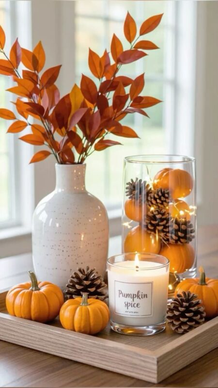 دکور و چیدمان پاییزی